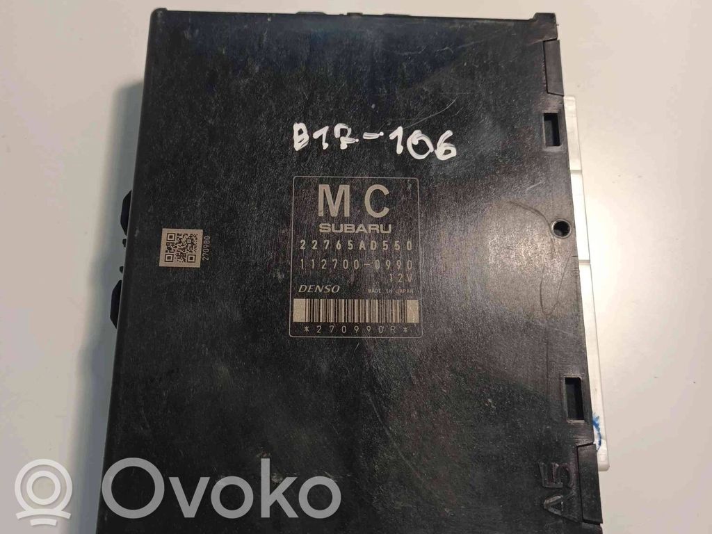Subaru XV I Other control units/modules 