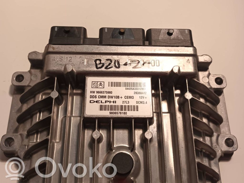 Peugeot 508 Sterownik / Moduł ECU 
