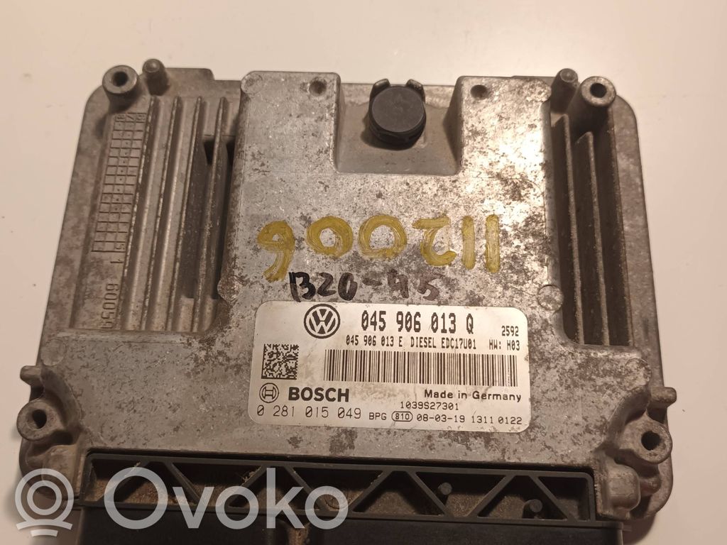 Engine control unit/module   045906013Q,0281015049,045906013E