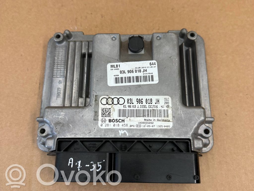 Audi A4 S4 B8 8K Engine control unit/module 