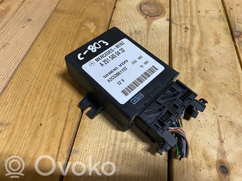 Mercedes-Benz E W211 Suspension control unit/module 