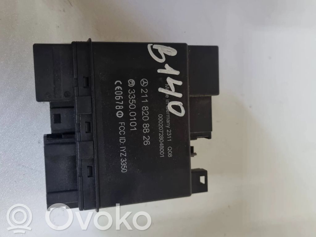 Mercedes-Benz E W211 Keyless (KESSY) go control unit/module 
