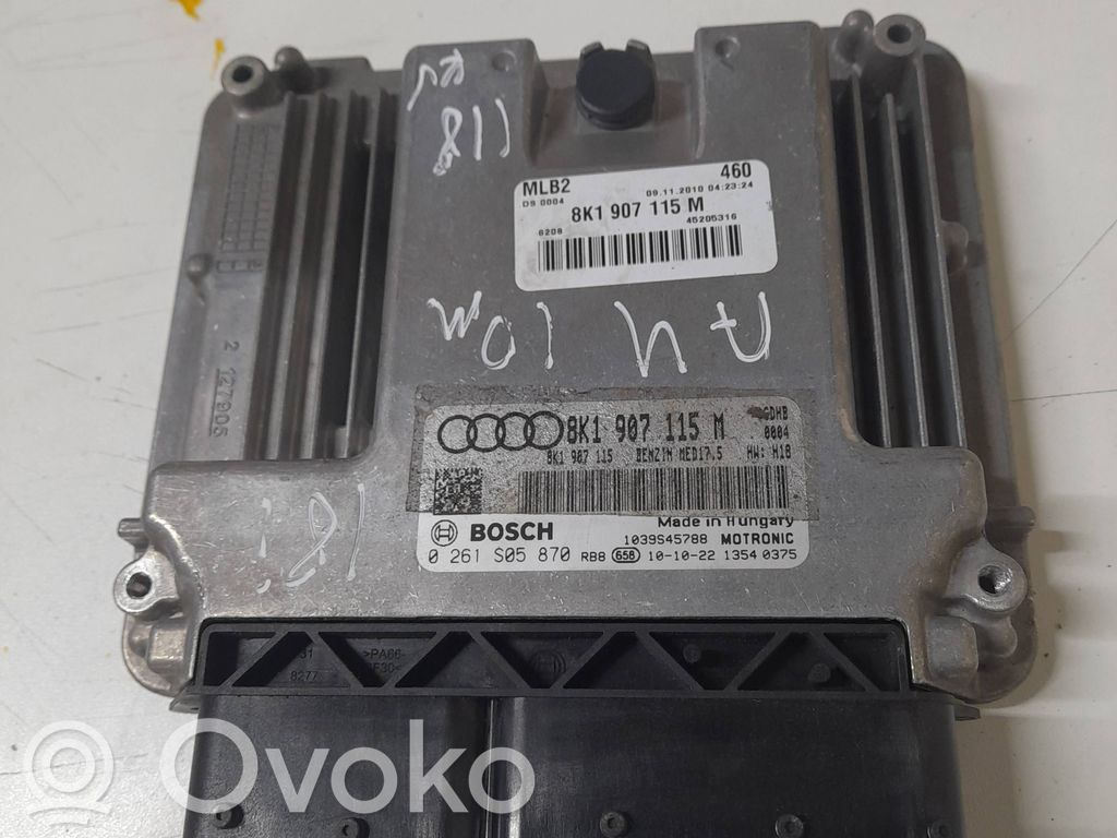 Audi A4 S4 B8 8K Engine control unit/module 