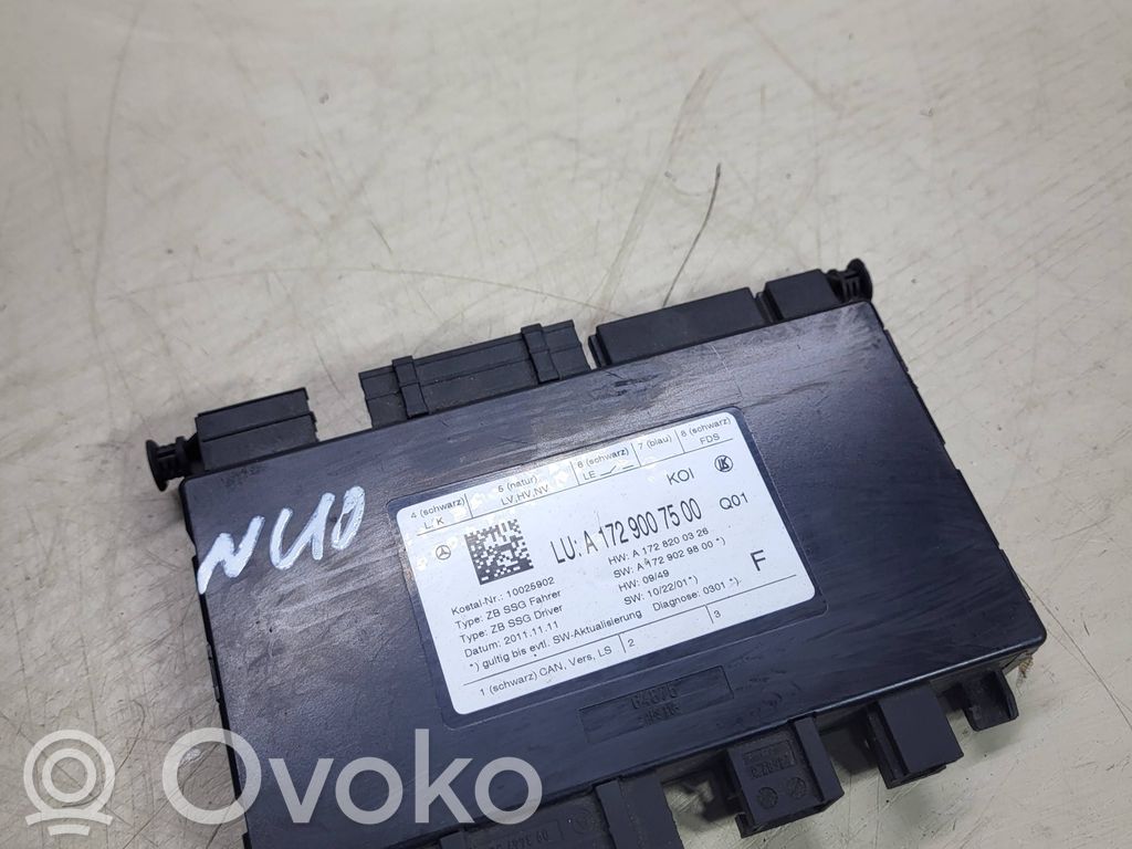 Mercedes-Benz E W212 Module de commande de siège 