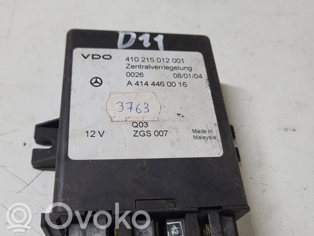 Mercedes-Benz Vaneo W414 Sterownik / Moduł centralnego zamka 