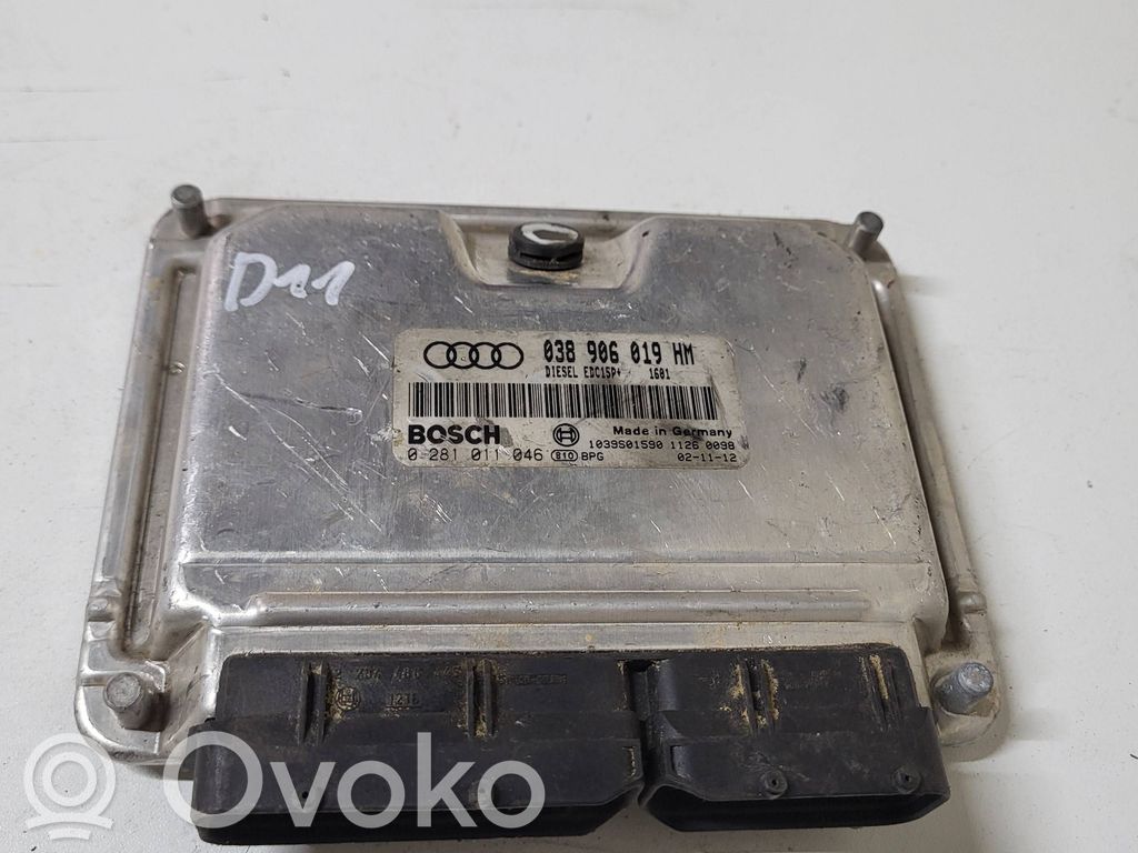 Audi A4 S4 B6 8E 8H Engine control unit/module 