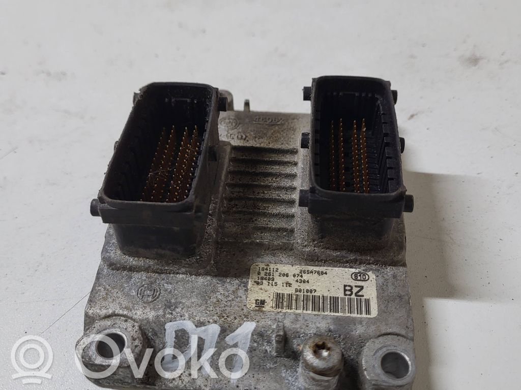 Engine control unit/module   26SA7604,0261206074