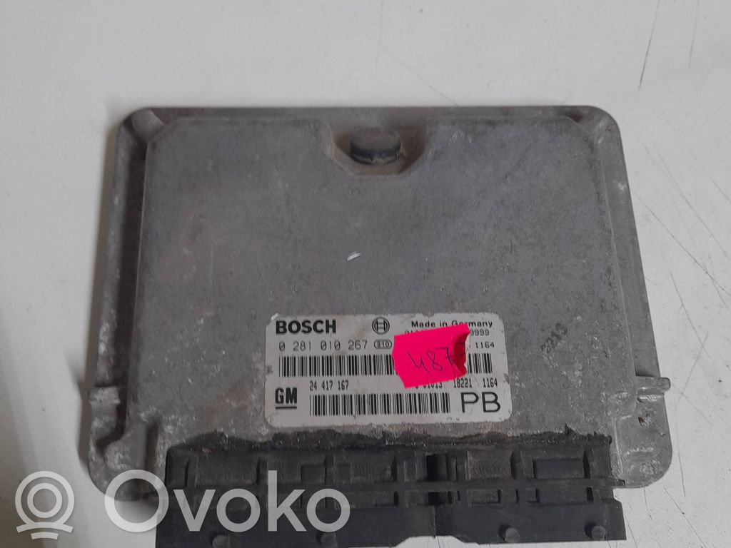 Engine control unit/module   0281010267,24417167