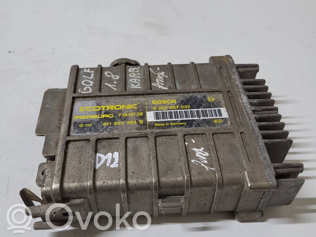 Volkswagen Golf II Engine control unit/module 