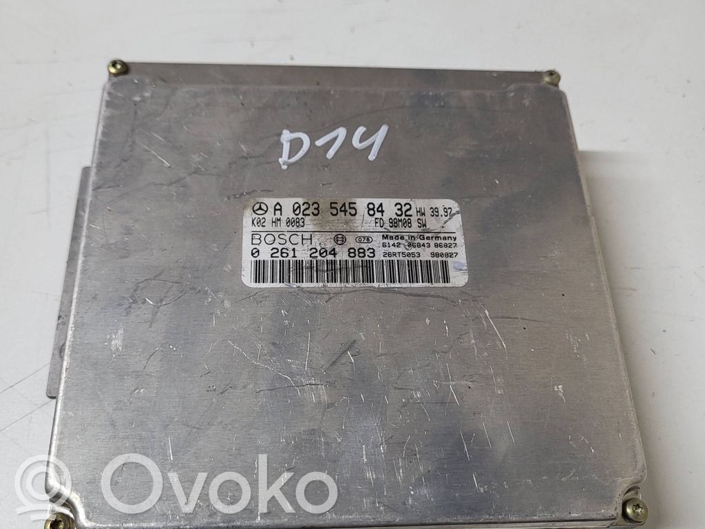Mercedes-Benz CLK A208 C208 Engine control unit/module 
