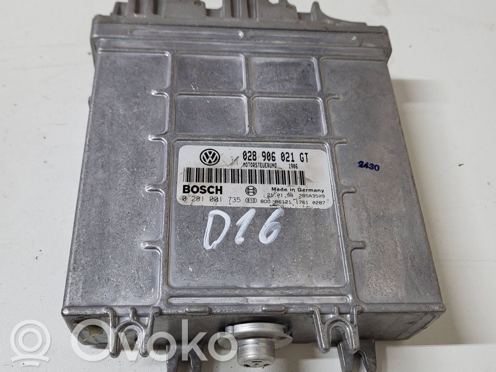 Volkswagen PASSAT B5 Engine control unit/module 