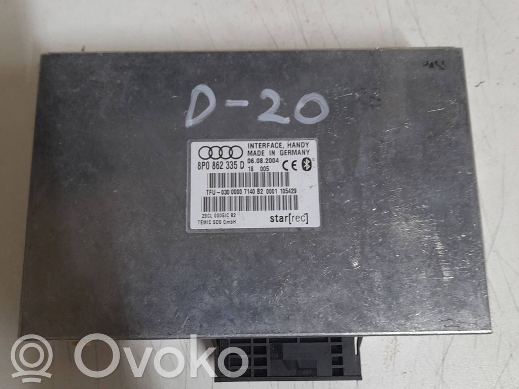 Audi A4 S4 B6 8E 8H Modul unitate control Bluetooth 