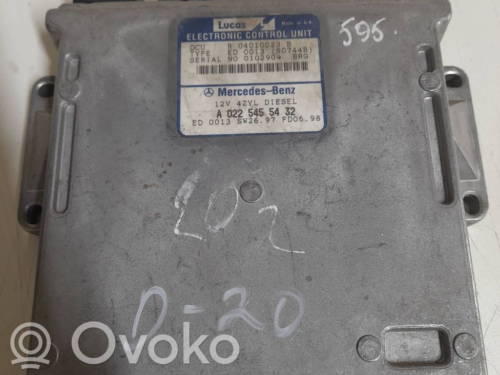 Mercedes-Benz C W202 Unitate/modul de control motor 