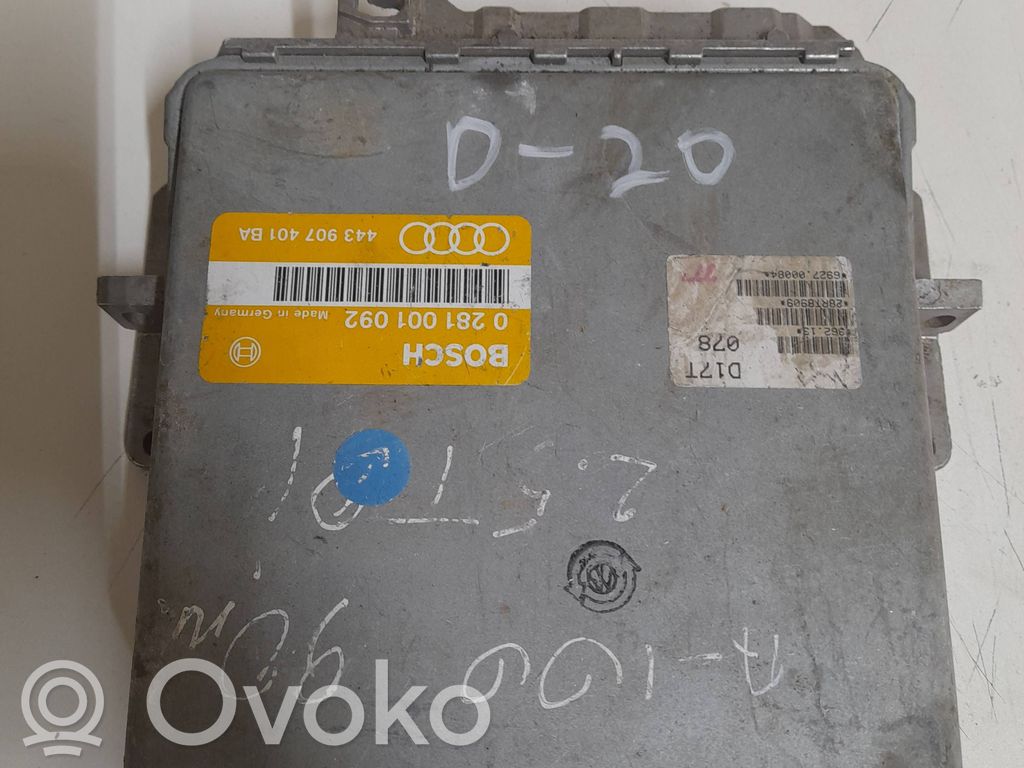Audi A6 S6 C4 4A Engine control unit/module 
