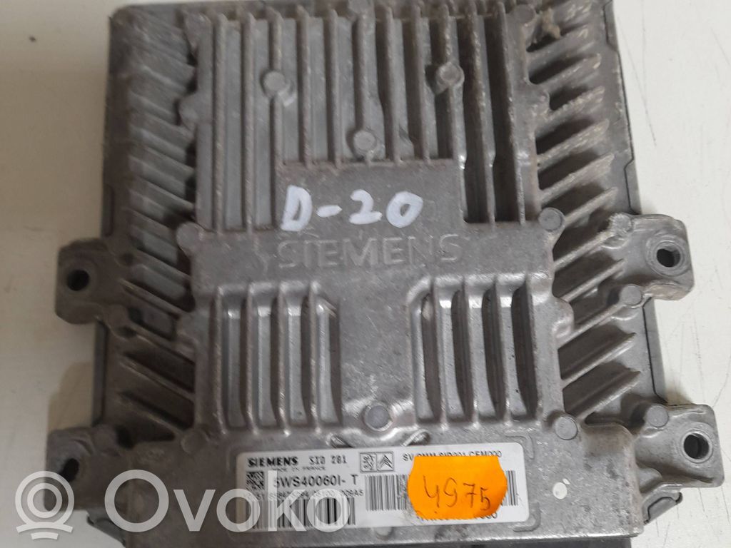 Peugeot 607 Engine control unit/module 