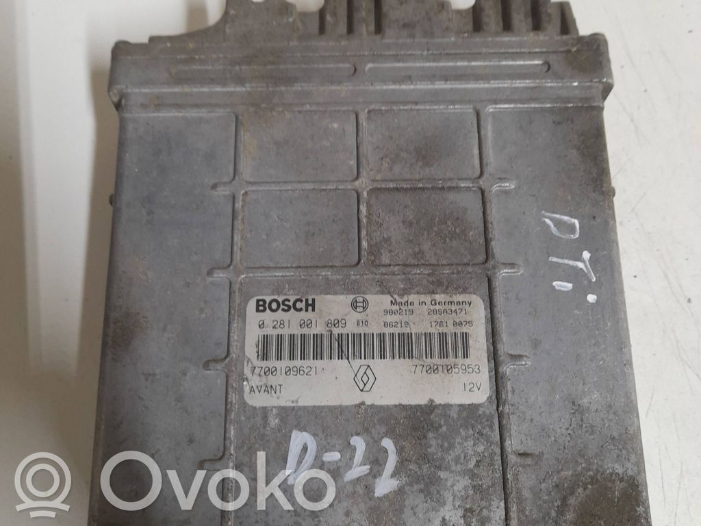 Renault Scenic I Engine control unit/module 