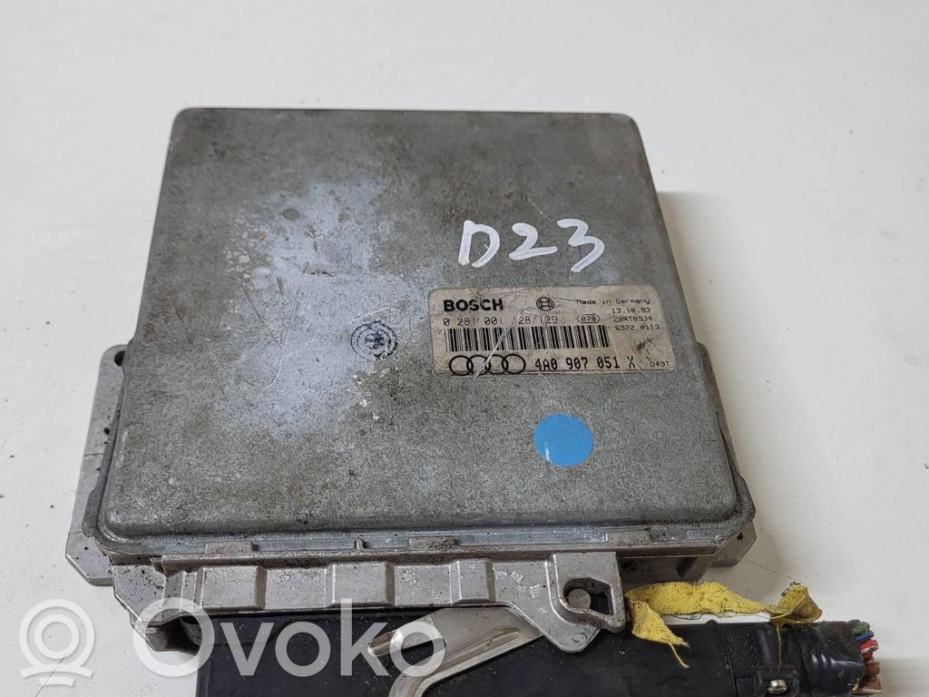 Engine control unit/module   0281001128,4A0907051X