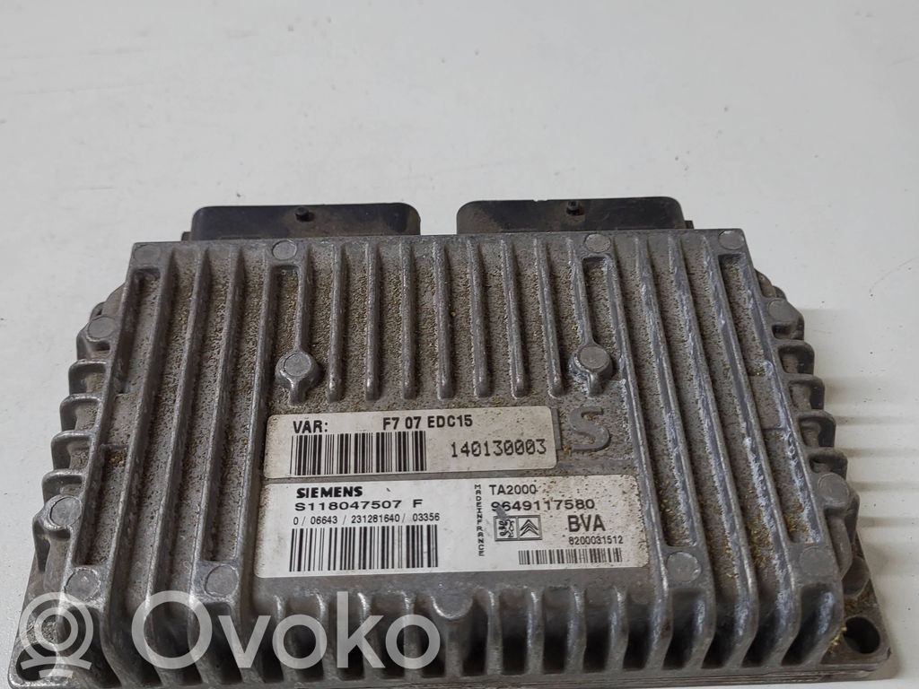 Citroen C5 Gearbox control unit/module 