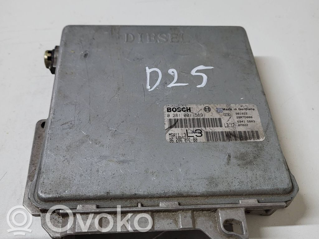 Peugeot 605 Engine control unit/module 