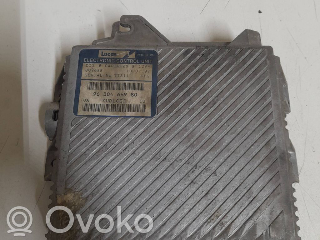 Peugeot 406 Engine control unit/module 