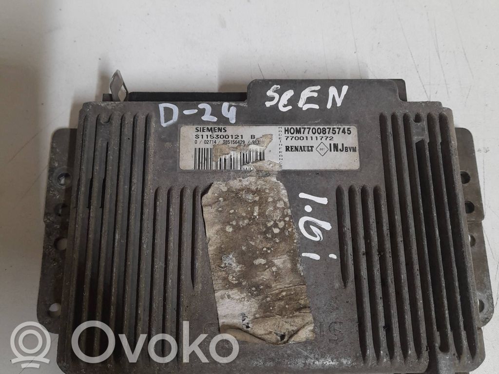 Renault Scenic I Engine control unit/module 