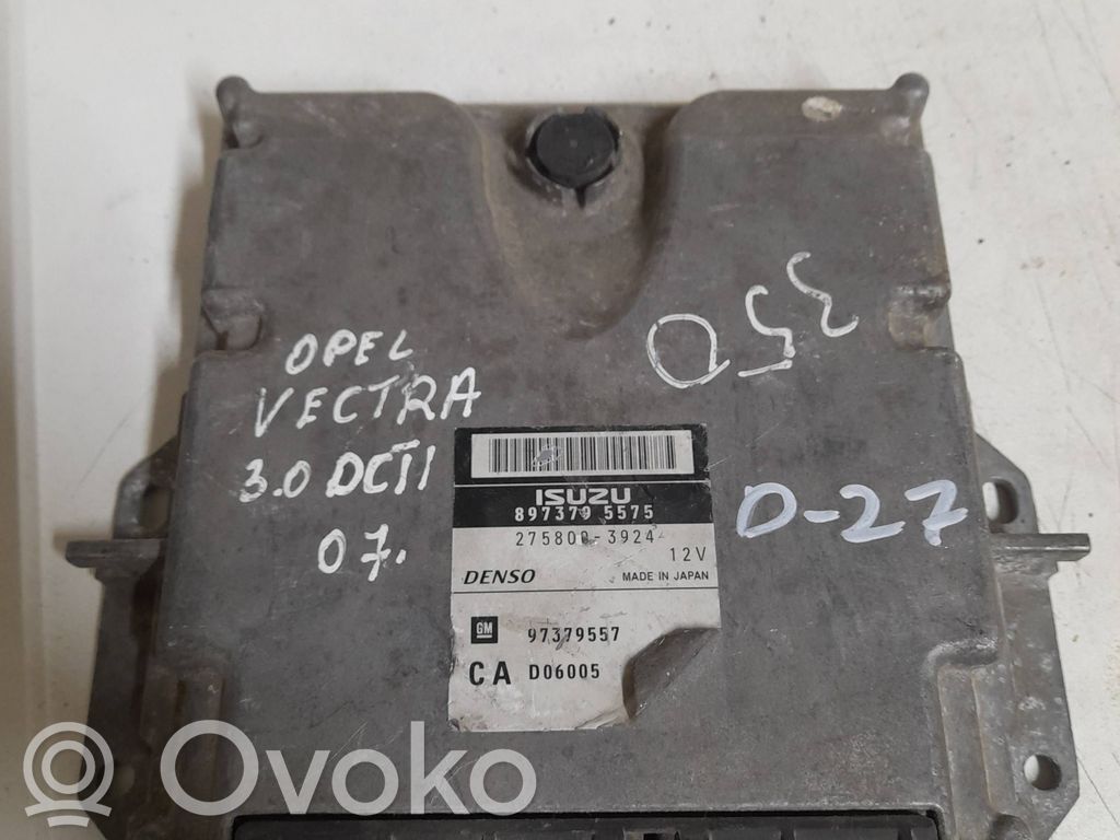 Opel Vectra C Engine control unit/module 