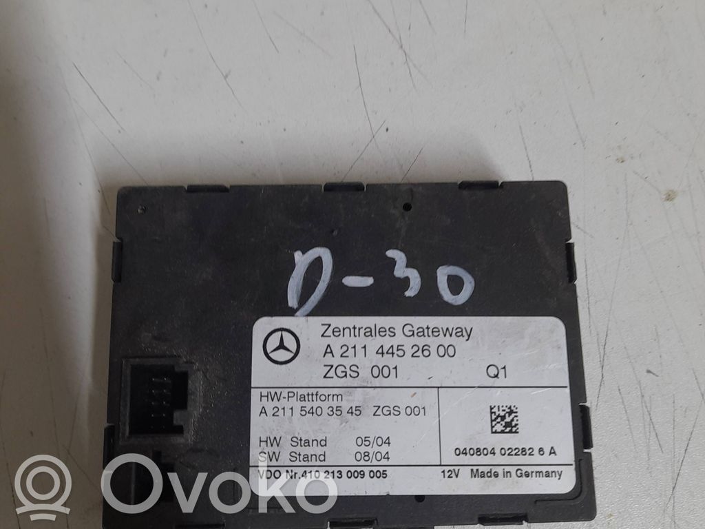 Módulo de control Gateway   A2114452600,A2115403545,410213009005