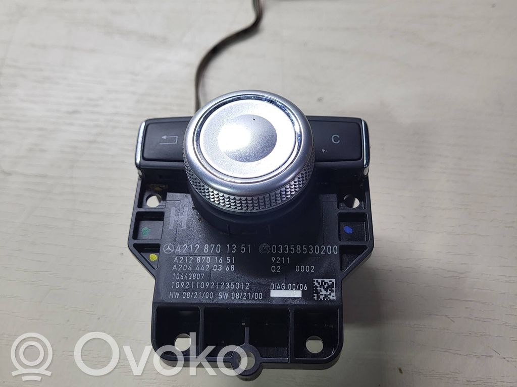 Mercedes-Benz E W212 Head unit multimedia control 