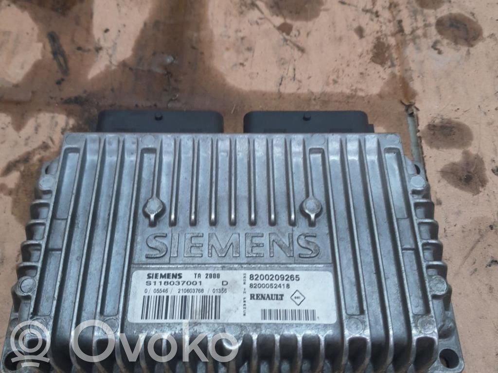 Renault Clio II Engine control unit/module ECU 
