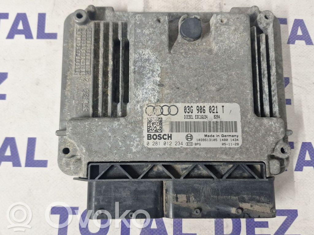 Audi A3 S3 8P Sterownik / Moduł ECU 