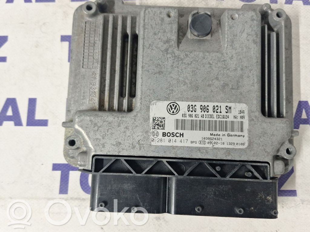 Volkswagen Eos Engine control unit/module 