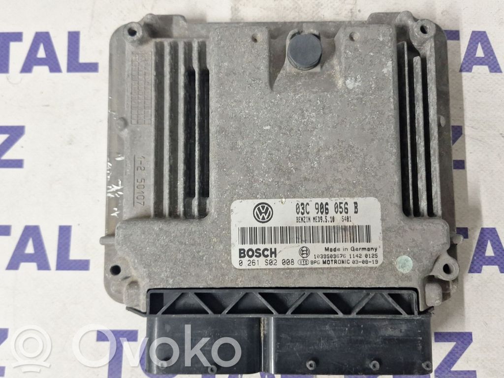 Engine control unit/module   03C906056B,0261S02008,1039S03676