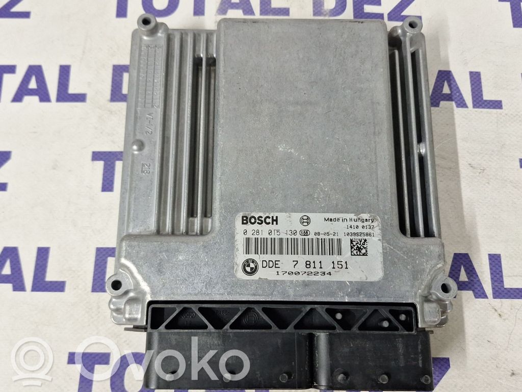 Moottorin ohjainlaite/moduuli   0281015130,7811151