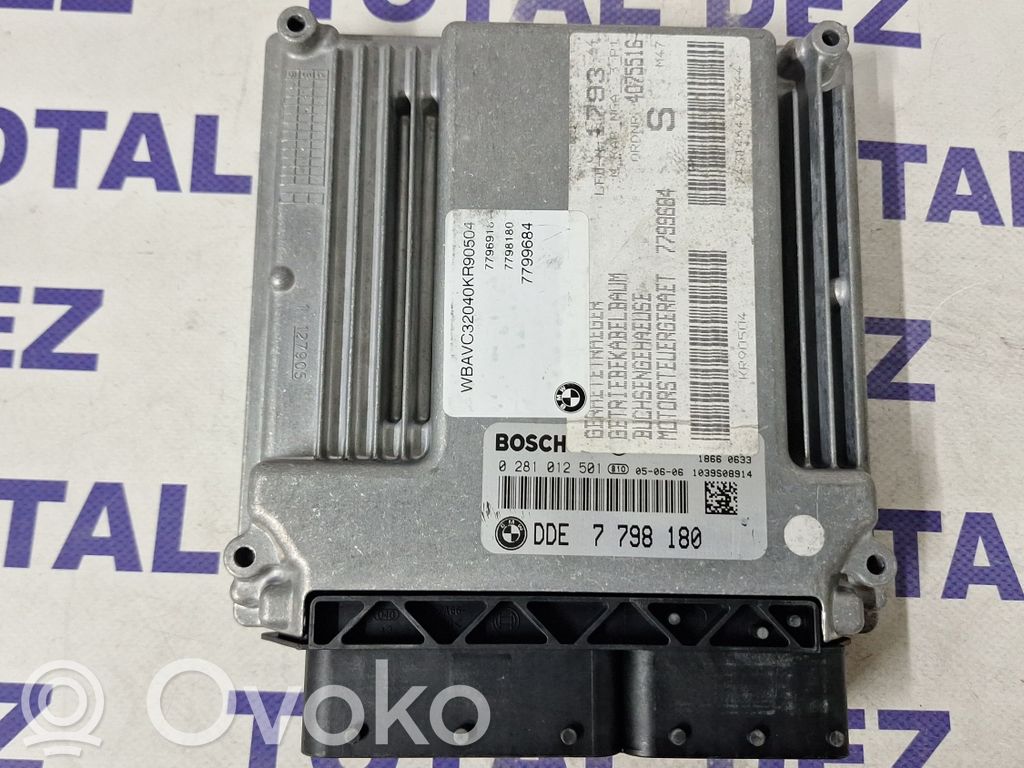 BMW X3 E83 Unitate/modul de control motor 