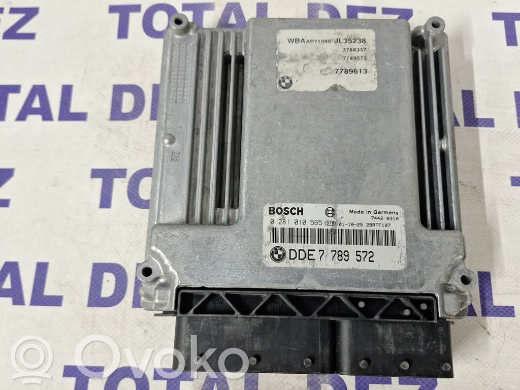 Engine control unit/module   0281010565,7789572