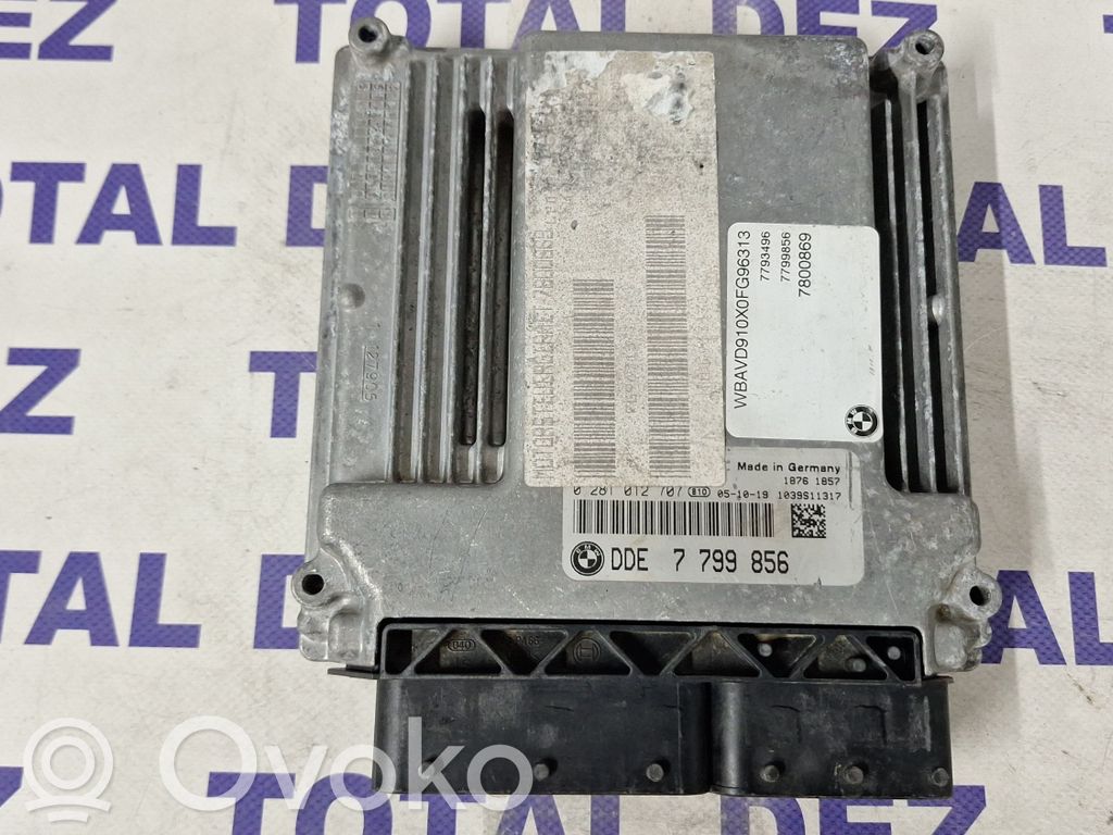 Unité de commande, module ECU de moteur   7799856,0281012707