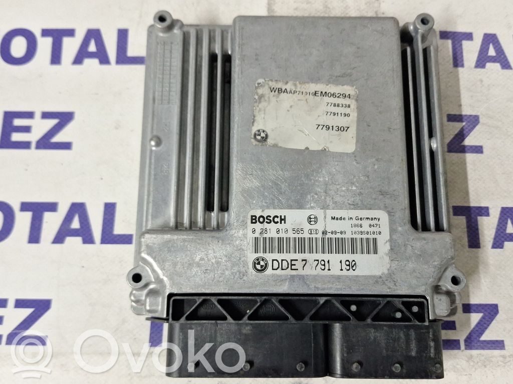 Engine control unit/module   0281010565,7791190,7791307
