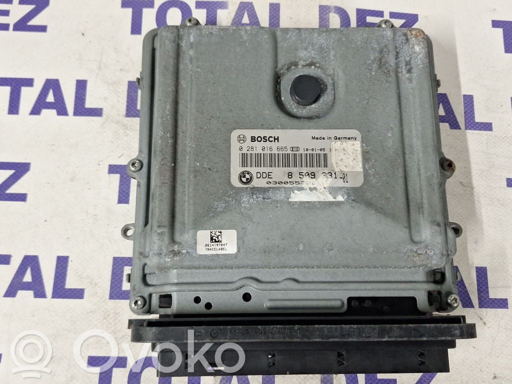 Engine control unit/module   8509331,0281016665