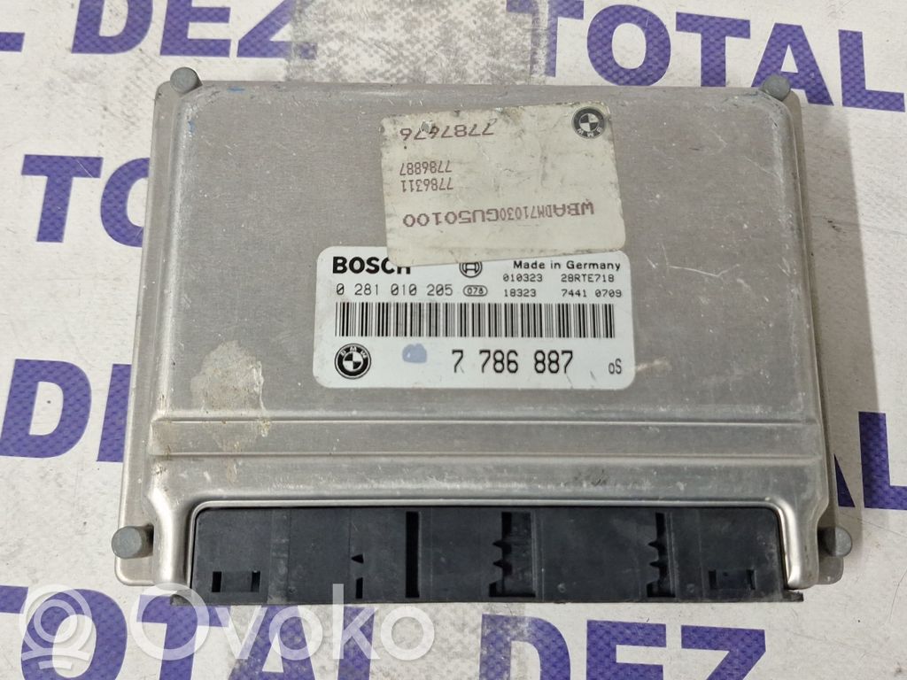 Engine control unit/module   7786887,0281010205