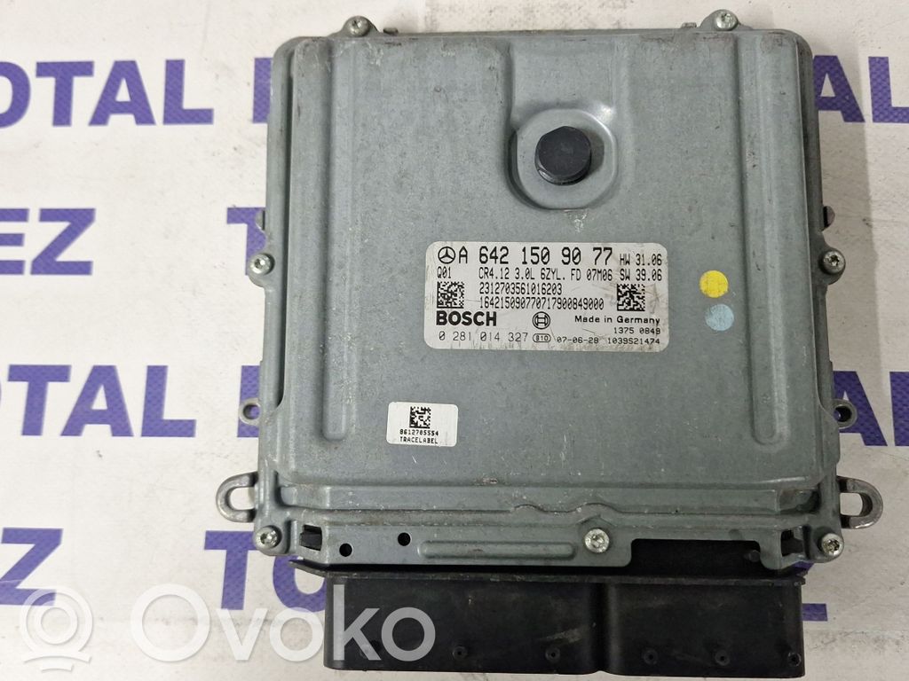 Engine control unit/module   A6421509077,0281014327