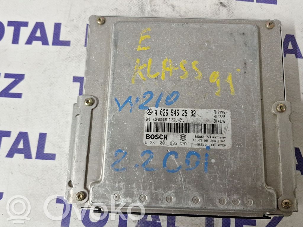 Mercedes-Benz E W210 Engine control unit/module 