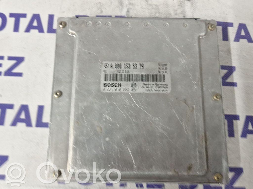 Engine control unit/module   28RTF000,A0001535379,0281010852