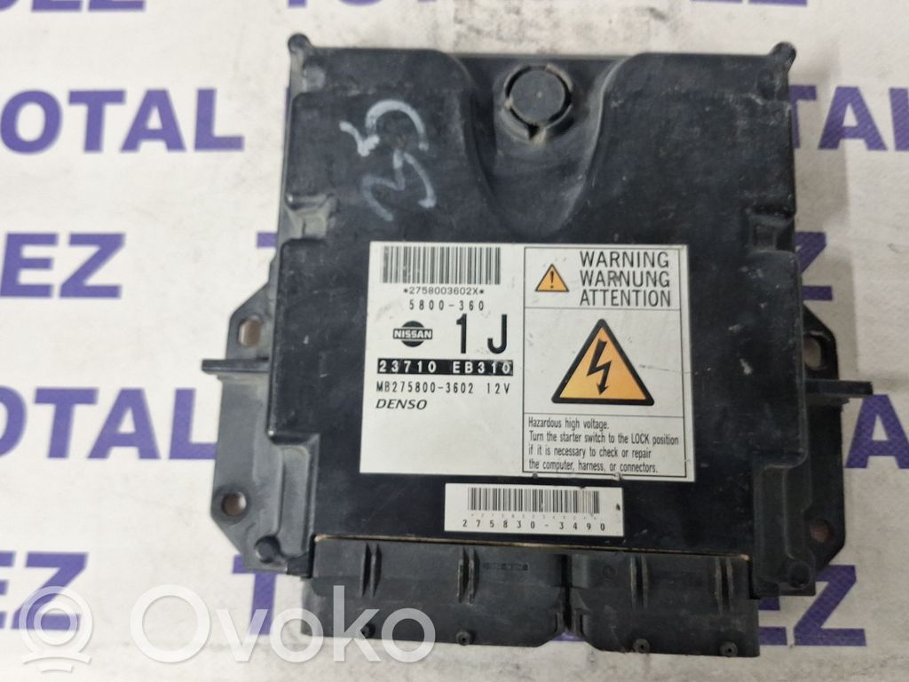 Nissan Navara D40 Unitate/modul de control motor 