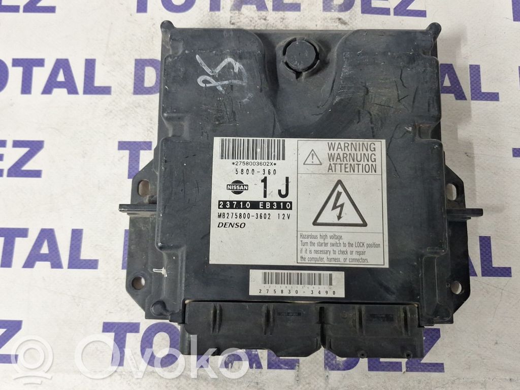 Nissan Navara D40 Unitate/modul de control motor 