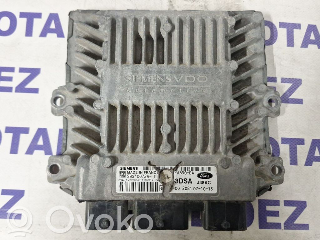 Engine control unit/module ECU   5WS40072AT,2A650EA,002081071015