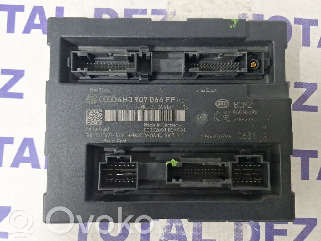 Audi A8 S8 D4 4H Mukavuusmoduuli 