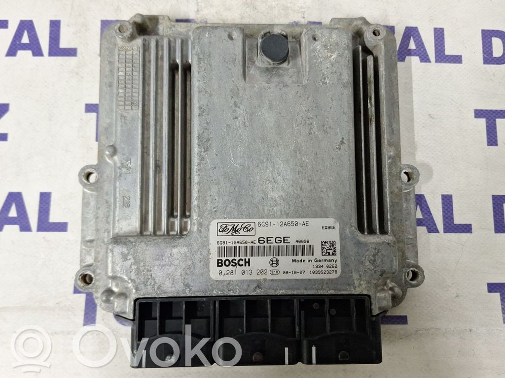 Engine control unit/module   0281013202,6G9112A650AE