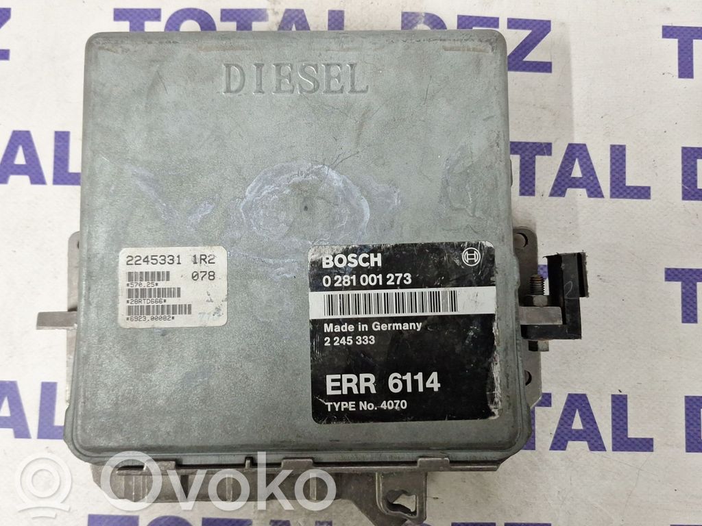 Engine control unit/module   0281001273,2245333