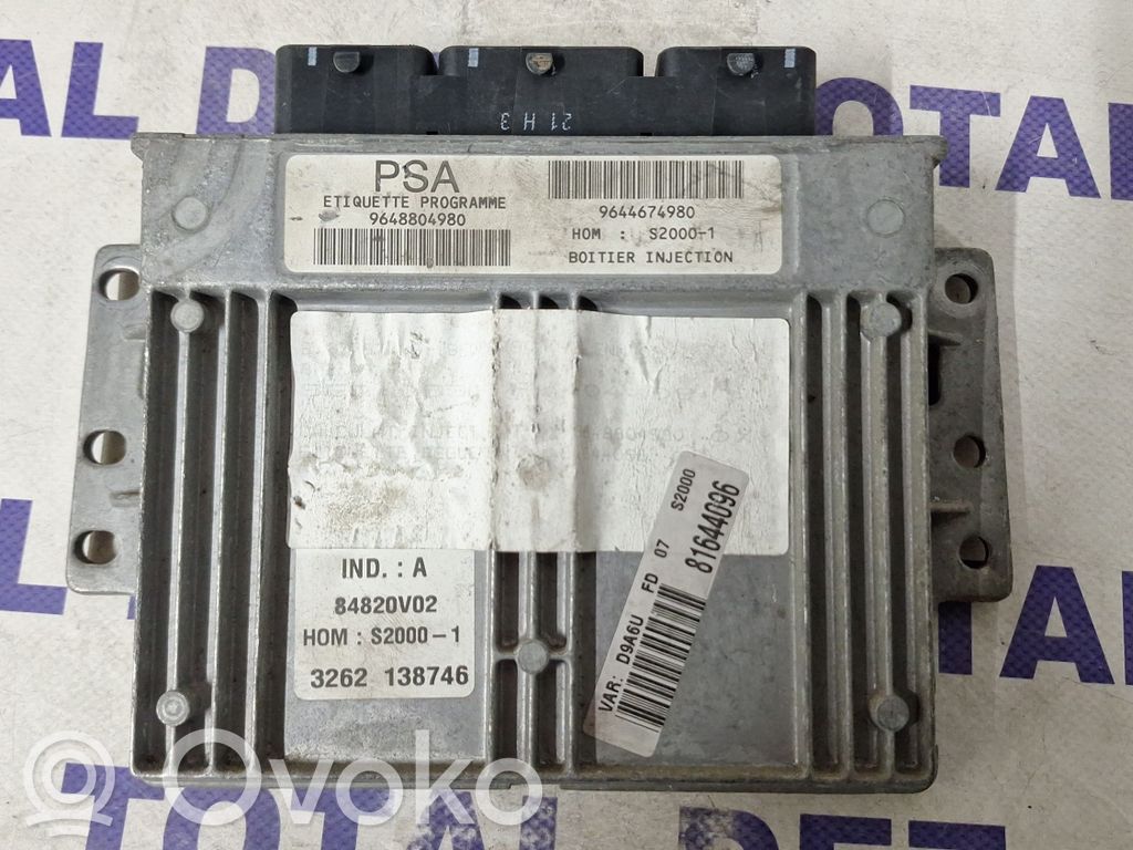 Peugeot 406 Engine control unit/module 