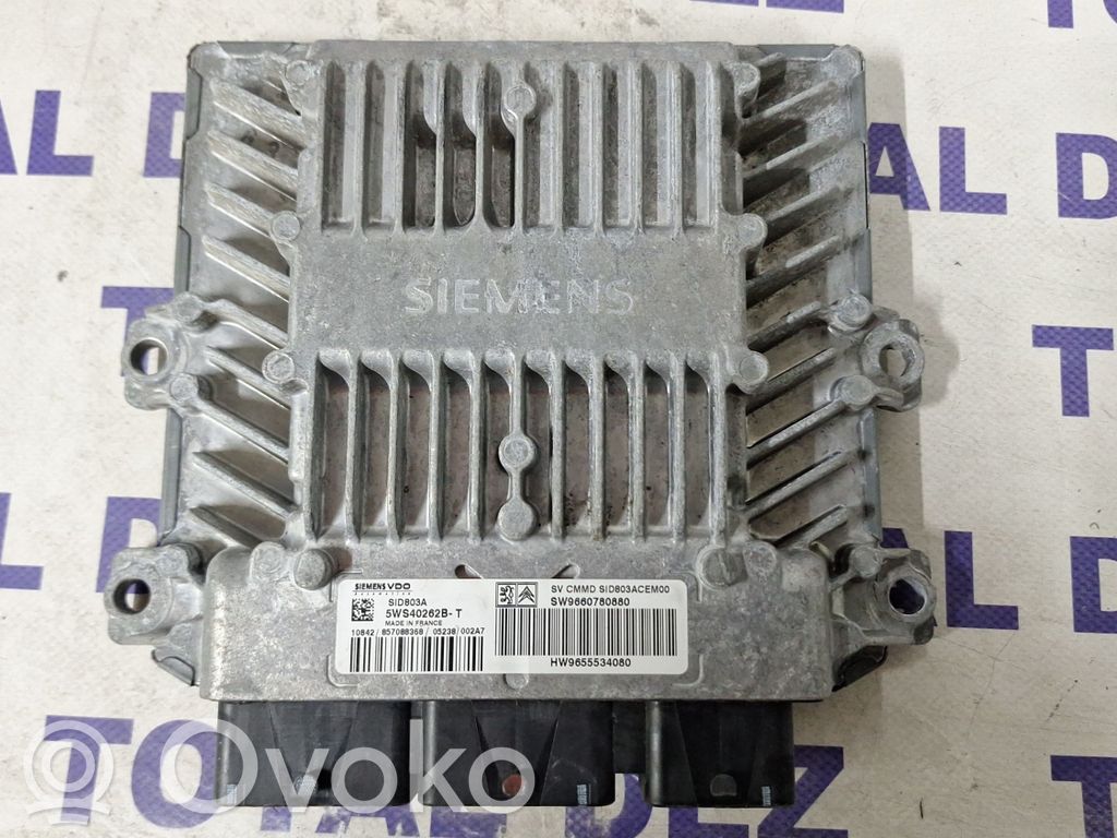 Peugeot 407 Engine control unit/module 